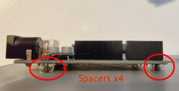 Arduino spacers