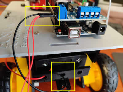 attach sensor mount